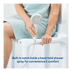 carex universal bath seat with back 1