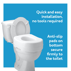Carex Raised Toilet Seat