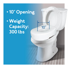 Carex Raised Toilet Seat