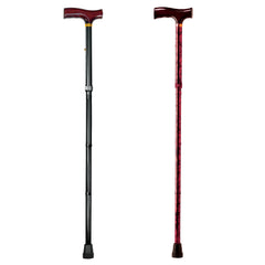 Designer Folding Cane - Black