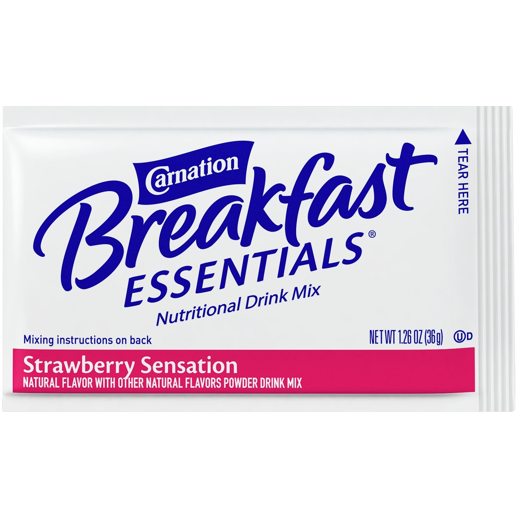 carnation breakfast essentials strawberry nutritional drink carnation breakfast essentials oral supplement mk714273bx