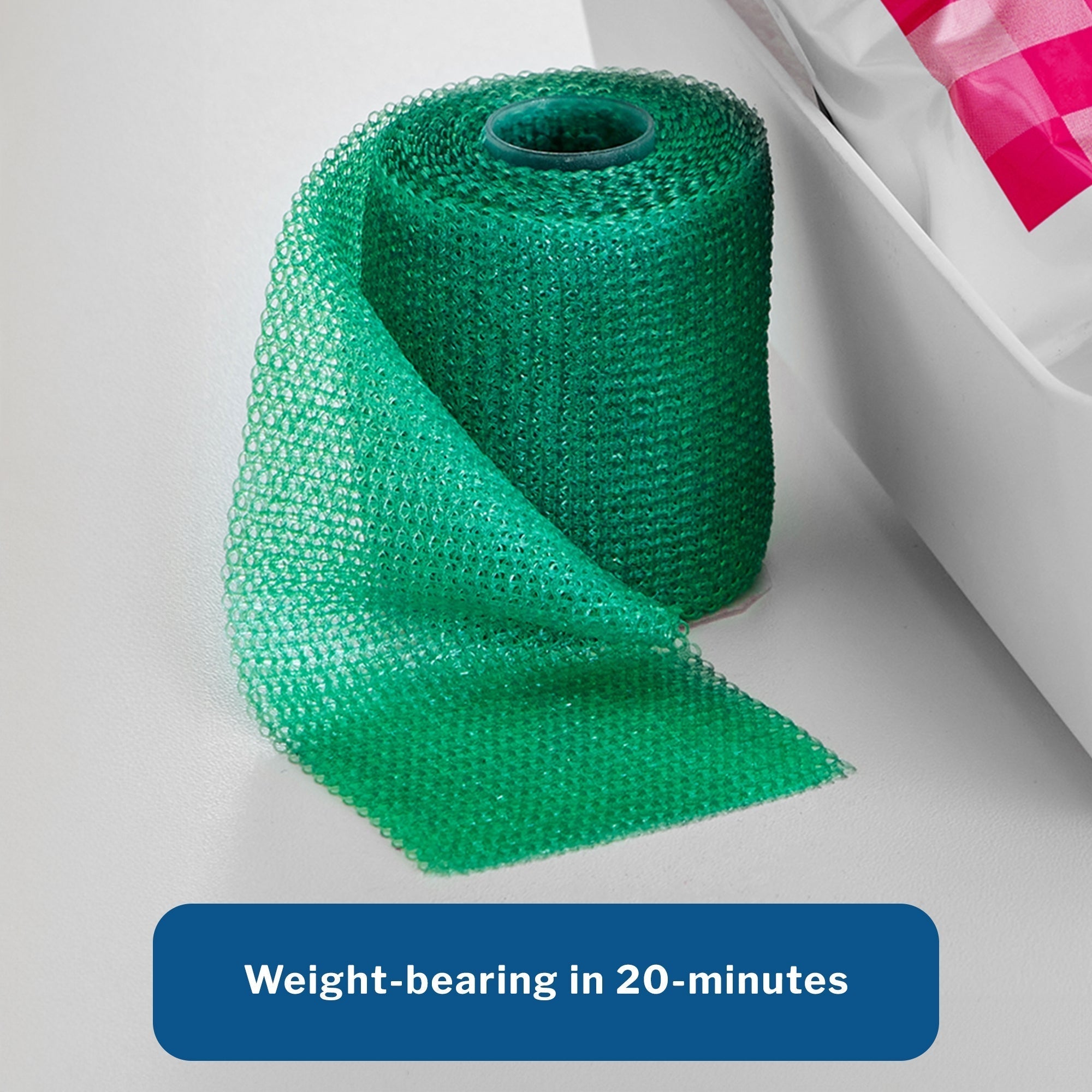 cast tape mckesson 3 inch x 12 foot fiberglass green packaging type box