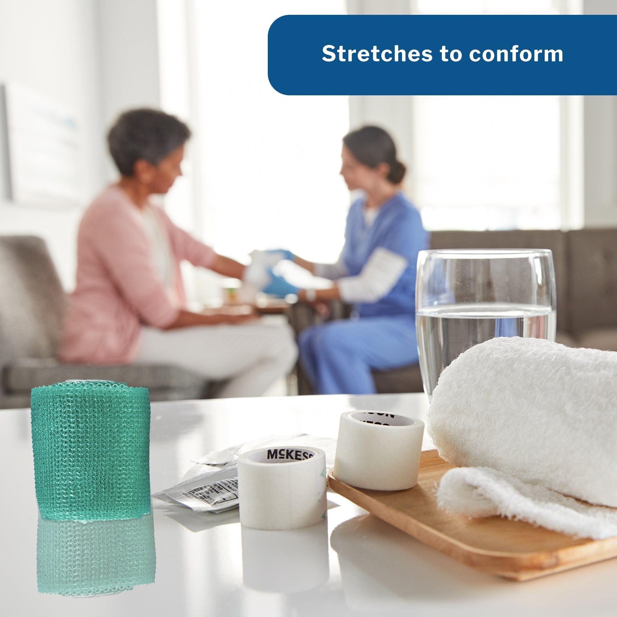 cast tape mckesson 3 inch x 12 foot fiberglass green packaging type box