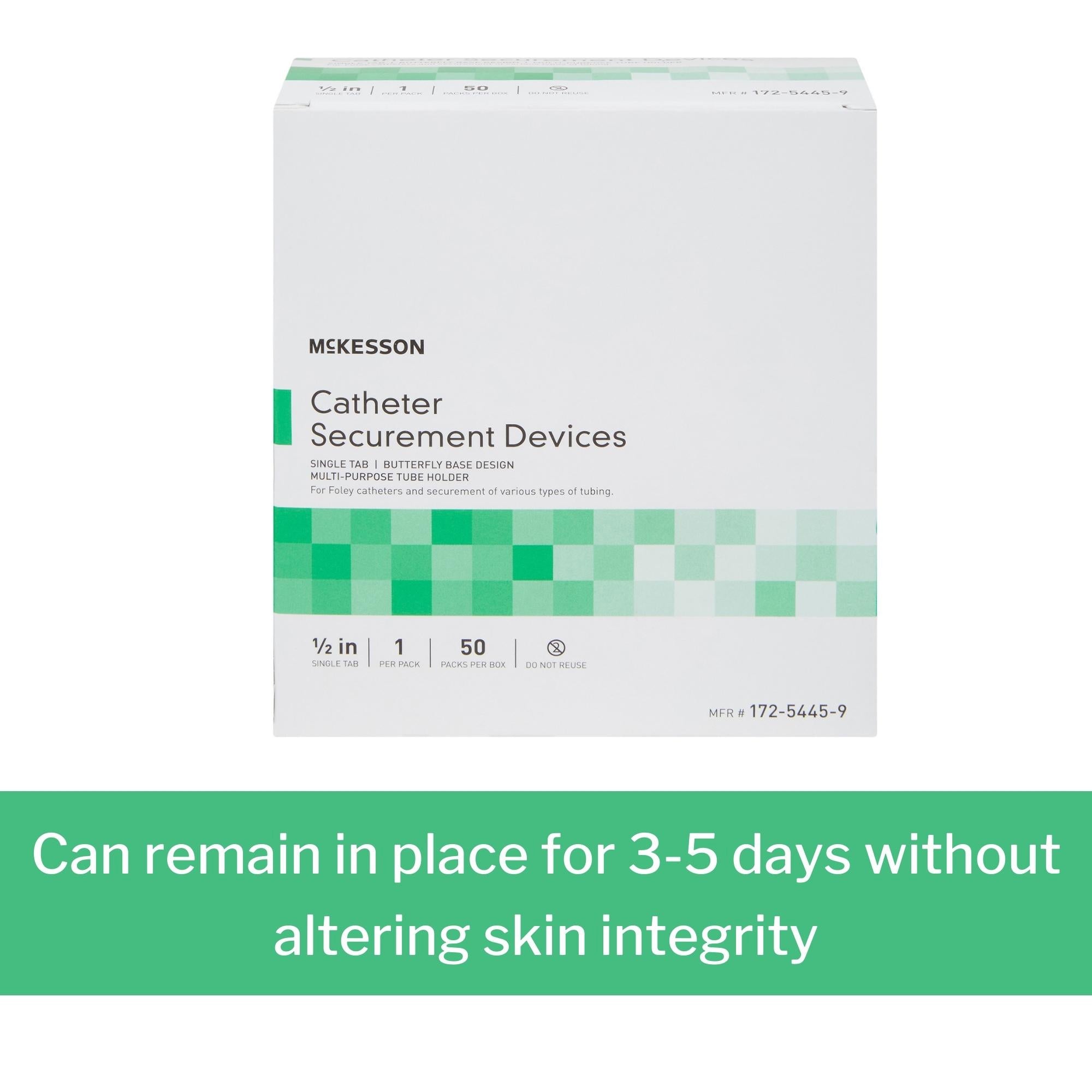 catheter stabilization device mckesson nonsterile 2 5 inch tab packaging type box