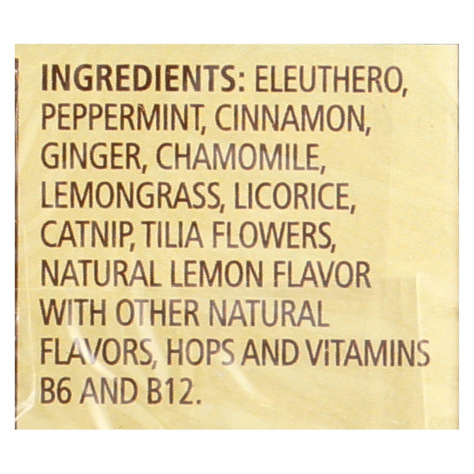 celestial seasonings tension tamer herbal tea caffeine free 20 tea bags case of 6