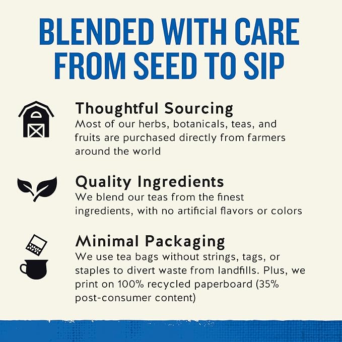 celestial seasonings tension tamer herbal tea caffeine free 20 tea bags case of 6