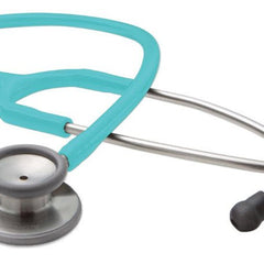 Clinician Stethoscope Adscope 603 Turquoise 1 Tube 22 Inch Tube Double Sided Chestpiece