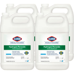clorox healthcare hydrogen peroxide cleaner disinfectant jug 1 gal clorox healthcare surface disinfectant cleaner refill mk914232ea