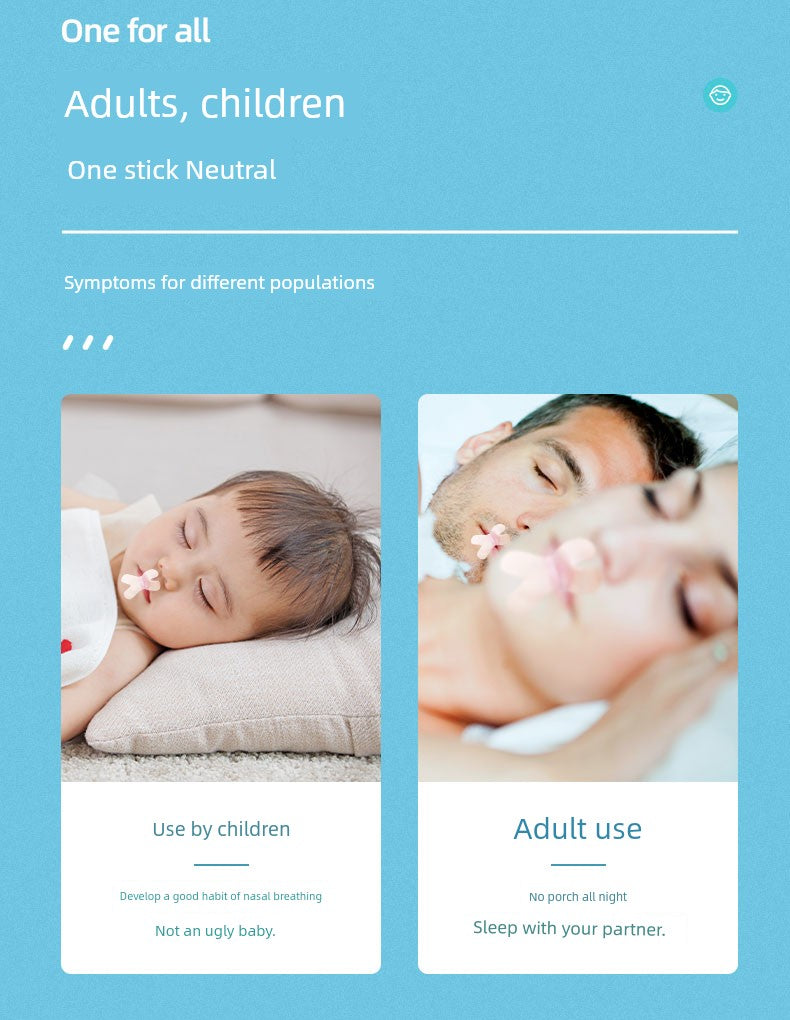 closed mouth brace adult sleep anti open mouth anti snoring paster