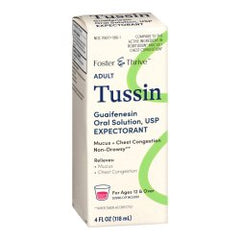cold and cough relief foster thrive™ 200 mg 5 ml strength syrup 4 oz