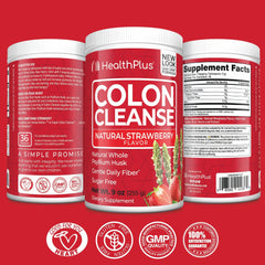 Colon Cleanse, Strawberry Flavor, 9 Ounces, 36 Servings