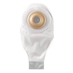 Colostomy Pouch ActiveLife One Piece System 12 Inch Length Flat, Pre Cut 1 3/8 Inch Stoma Drainable