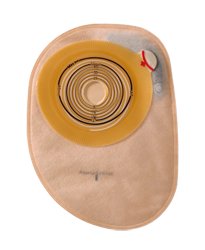 Colostomy Pouch Assura One Piece System 8 1/2 Inch Length, Maxi Flat, Trim to Fit 13/16 to 2 3/4 Inch Stoma Closed End