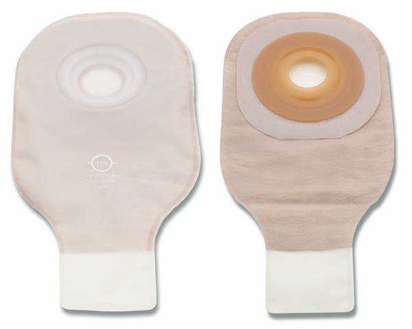 Colostomy Pouch Premier Flextend One Piece System 12 Inch Length Convex, Pre Cut 2 Inch Stoma Drainable