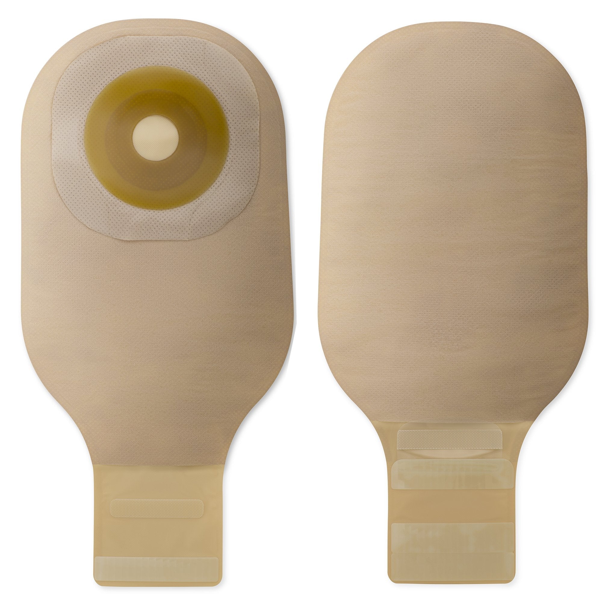 Colostomy Pouch Premier Flextend One Piece System 12 Inch Length Flat, Pre Cut 1 1/4 Inch Stoma Drainable