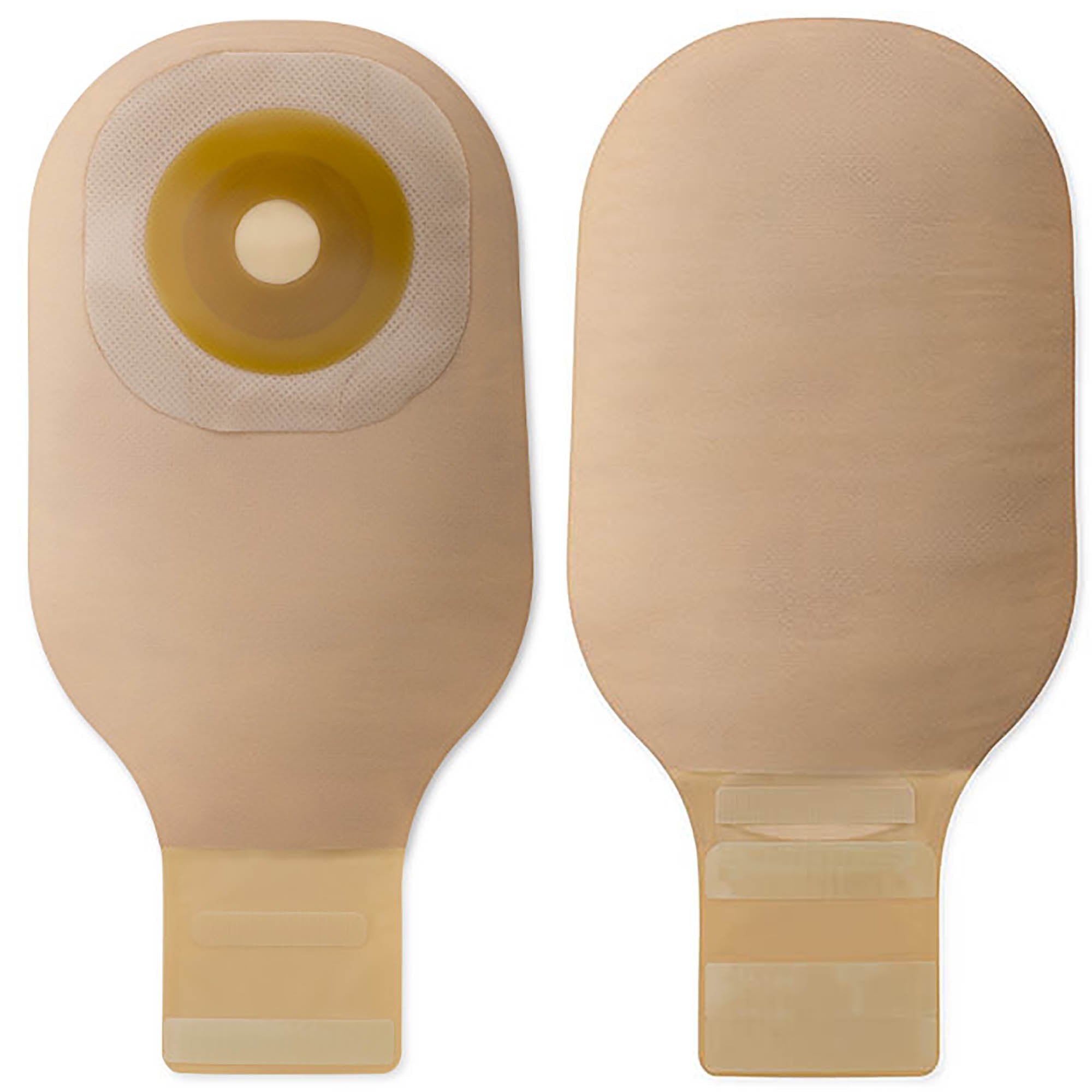 Colostomy Pouch Premier Flextend One Piece System 12 Inch Length Flat, Trim to Fit Up to 2 1/2 Inch Stoma Drainable
