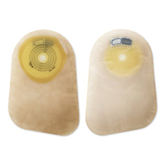 Colostomy Pouch Premier One Piece System 9 Inch Length Flat, Trim To Fit 5/8 to 2 1/8 Inch Stoma Closed End