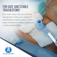 comfort foam trach tube holders