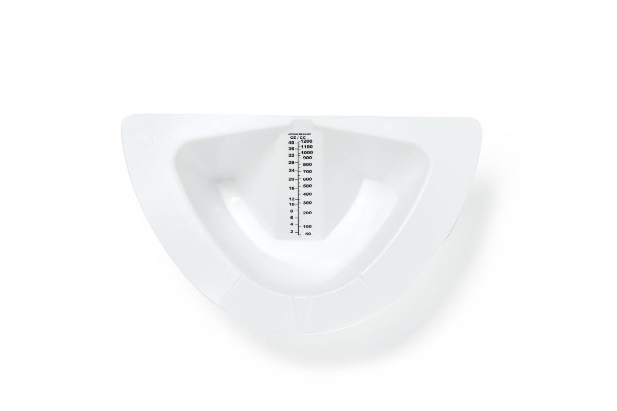 Commode Specimen Collector 1,200 mL (40.6 oz.) Without Closure Unprinted NonSterile