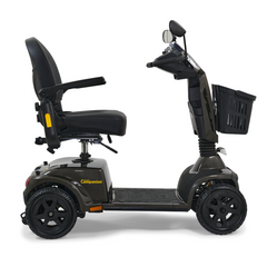 companiontm ii 4 wheel elec scooter vermillion red full sz