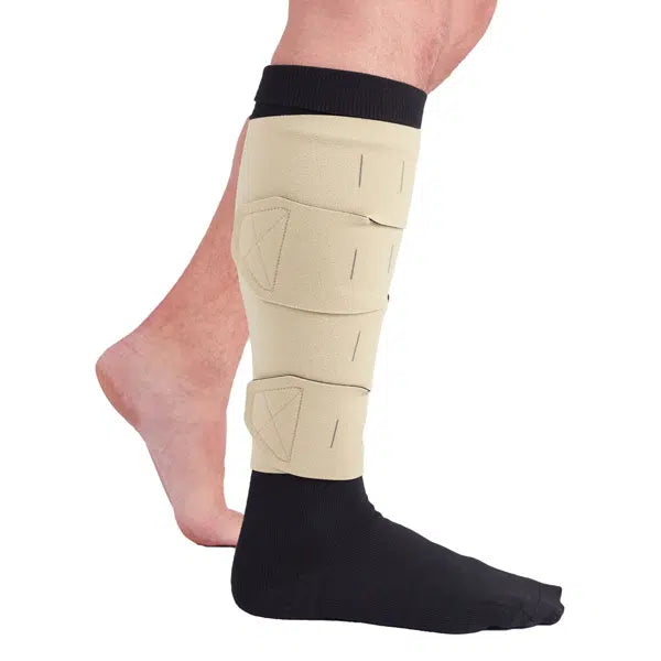 compression wrap circaid juxtalite x large long tan lower leg