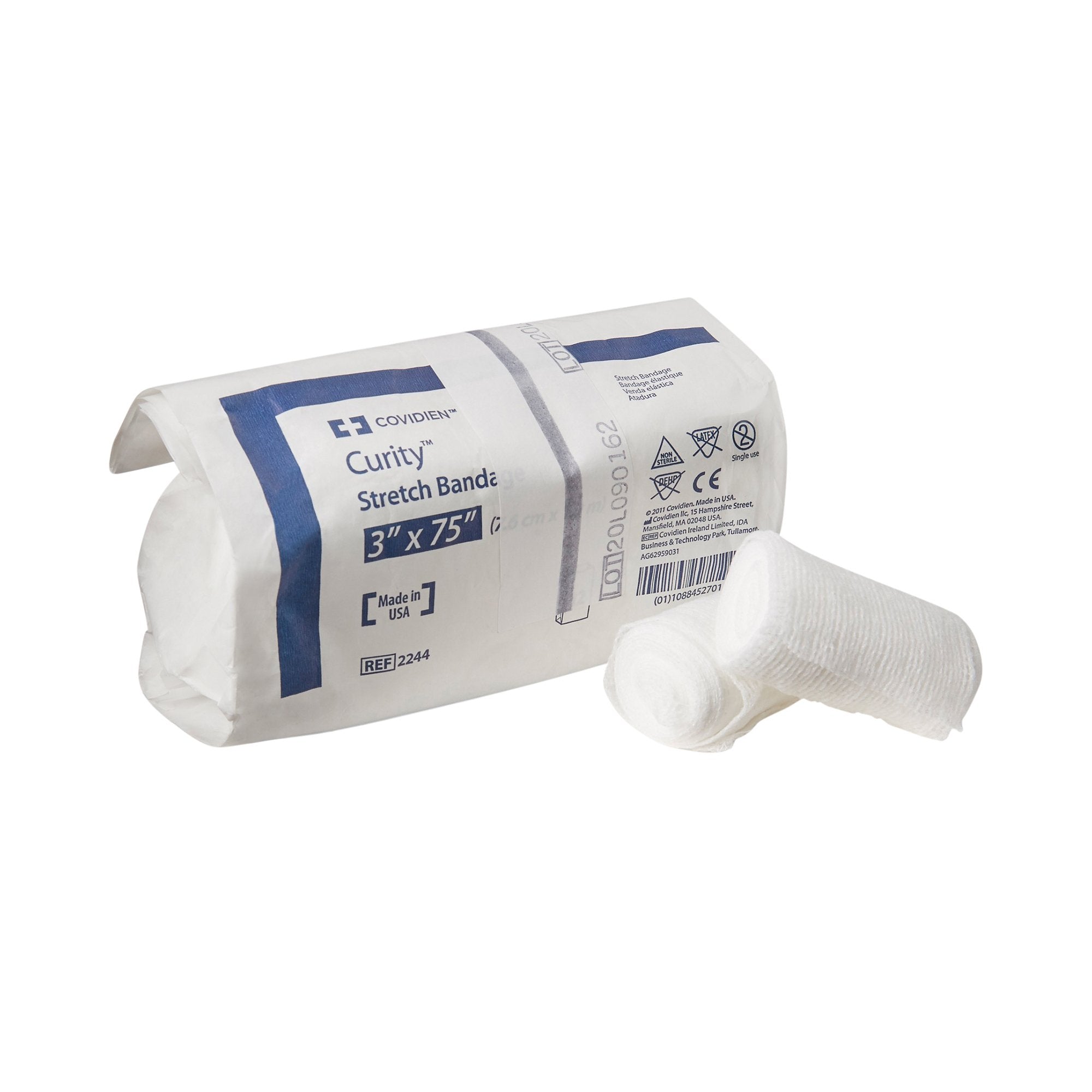 Conforming Bandage Curity 3 X 75 Inch 1 Ply NonSterile 12 per Pack