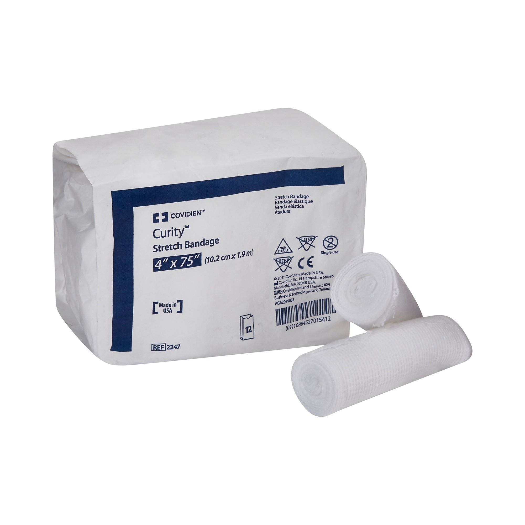 Conforming Bandage Curity 4 X 75 Inch 1 Ply NonSterile 12 per Pack