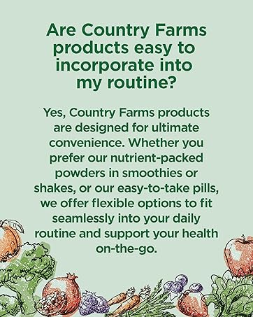 country farms super shake powder chocolate 1 each 12 48 oz