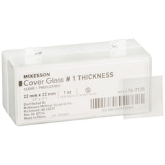 Cover Glass McKesson Square No. 1 Thickness 22 X 22 mm