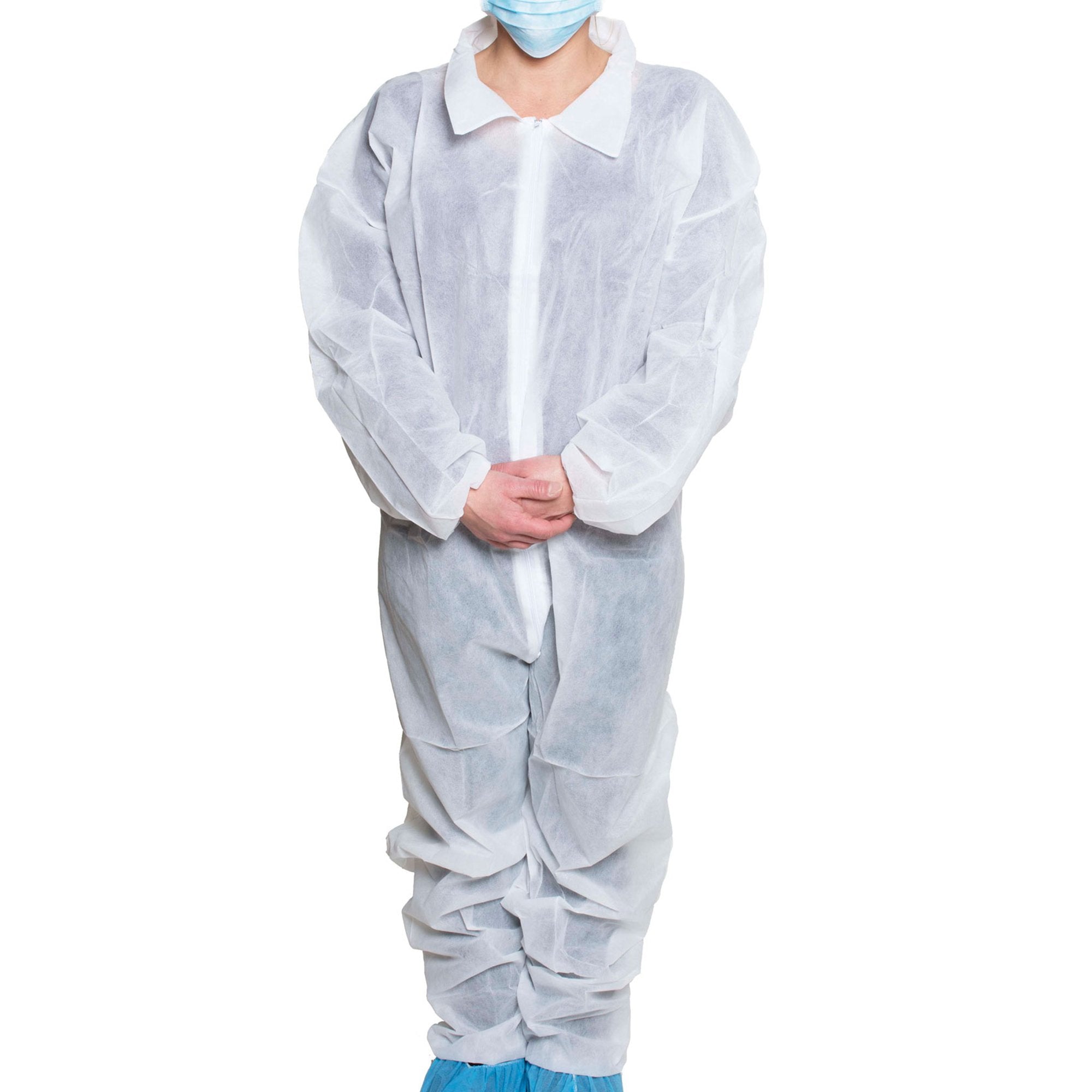 Coverall 3X Large White Disposable NonSterile