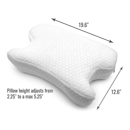 cpap bed pillow dmi 18 x 17 x 18 inch