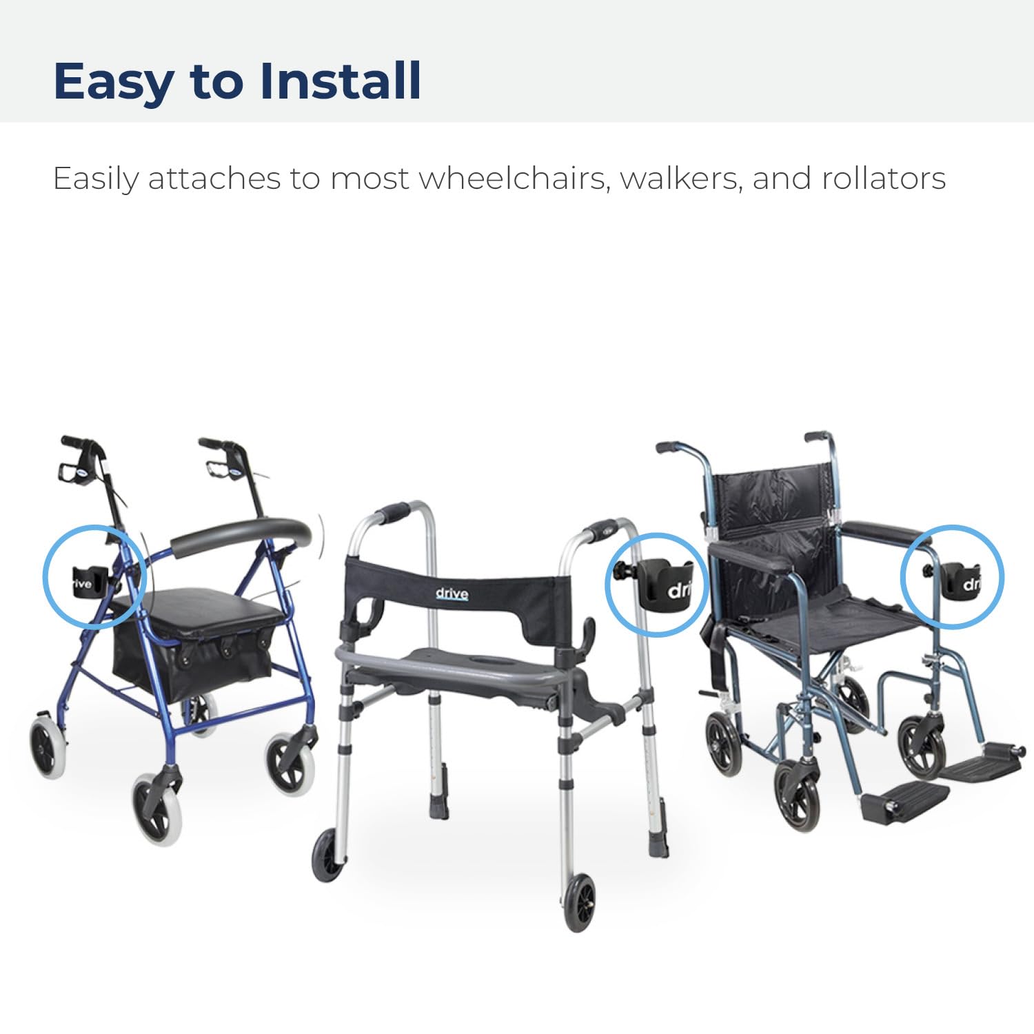 cup holder wheelchair walker walkers 1