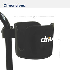 Drive Medical Cup Holder Wheelchair/walker Walkers