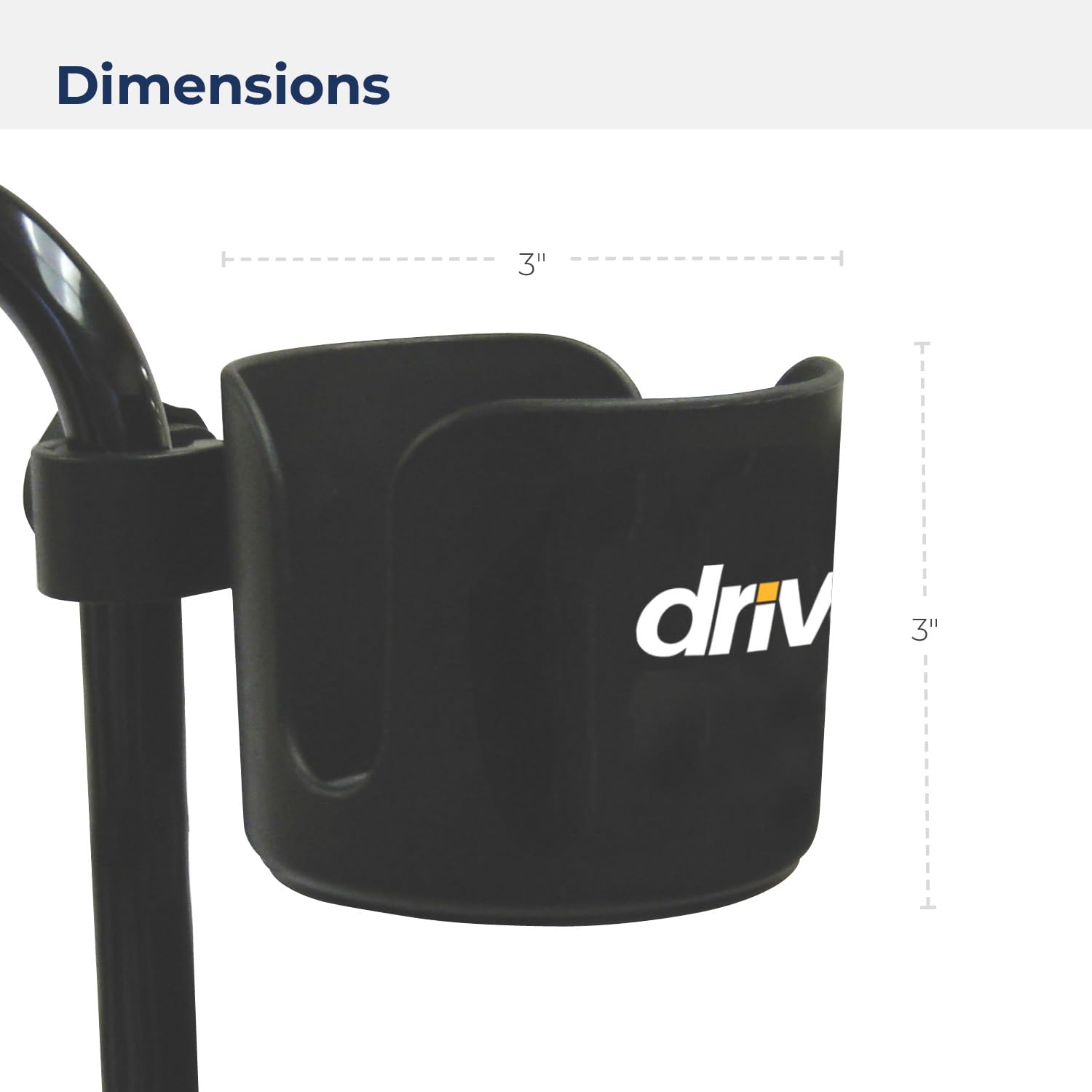 Drive Medical Cup Holder Wheelchair/walker Walkers