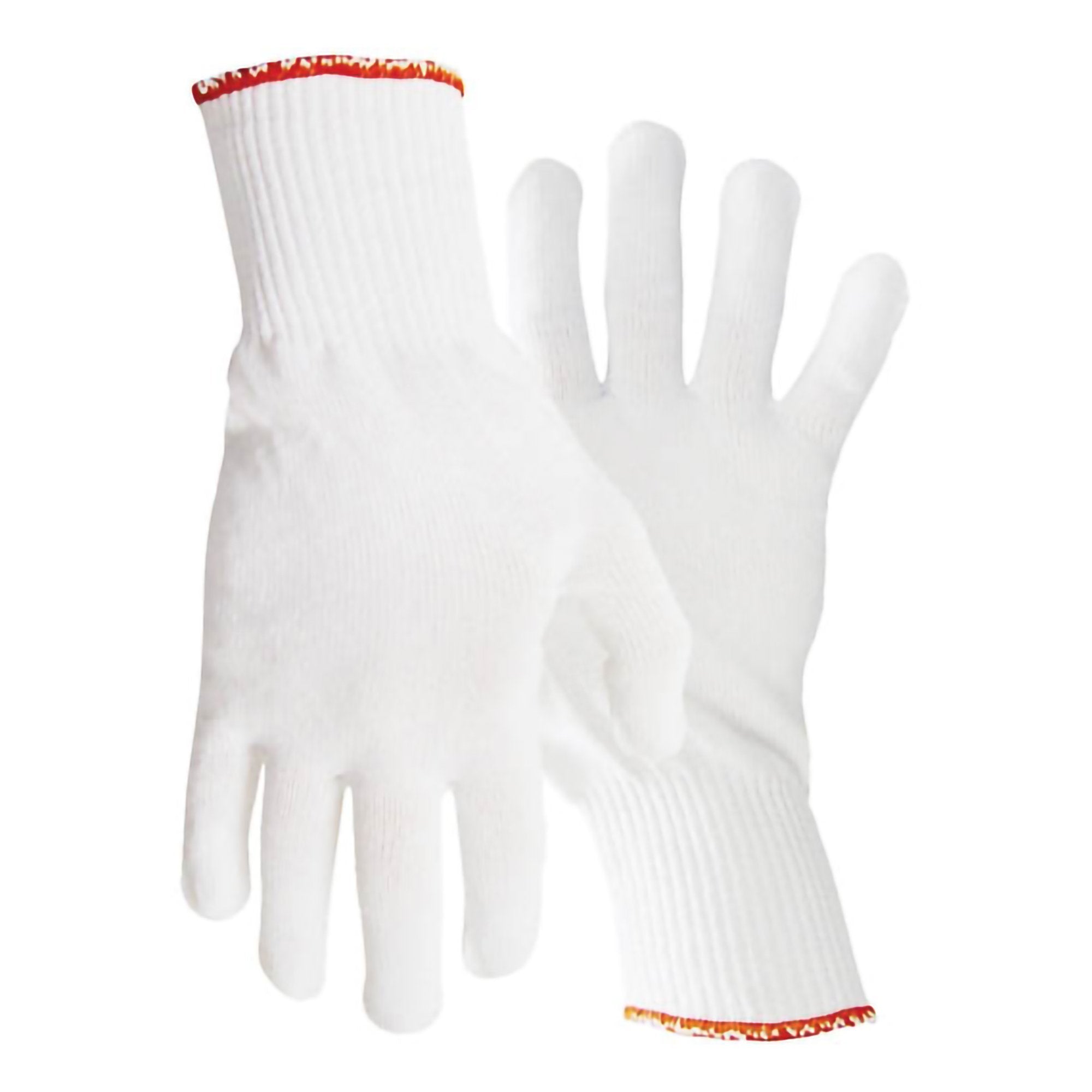 Cut Resistant Glove Liner Scepter Full Finger Polyester / Stainless Steel White Medium