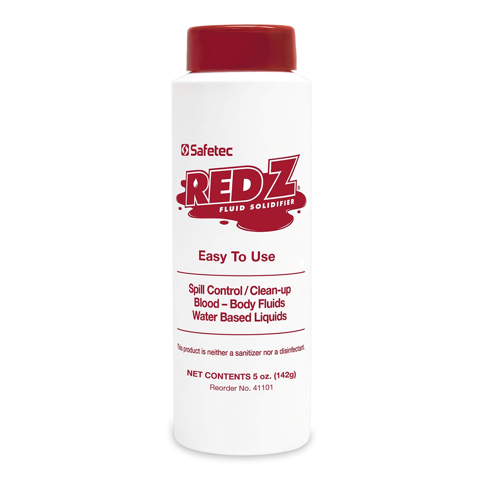 Fluid Solidifier Red Z 5,000 cc Shaker Bottle 5 oz.