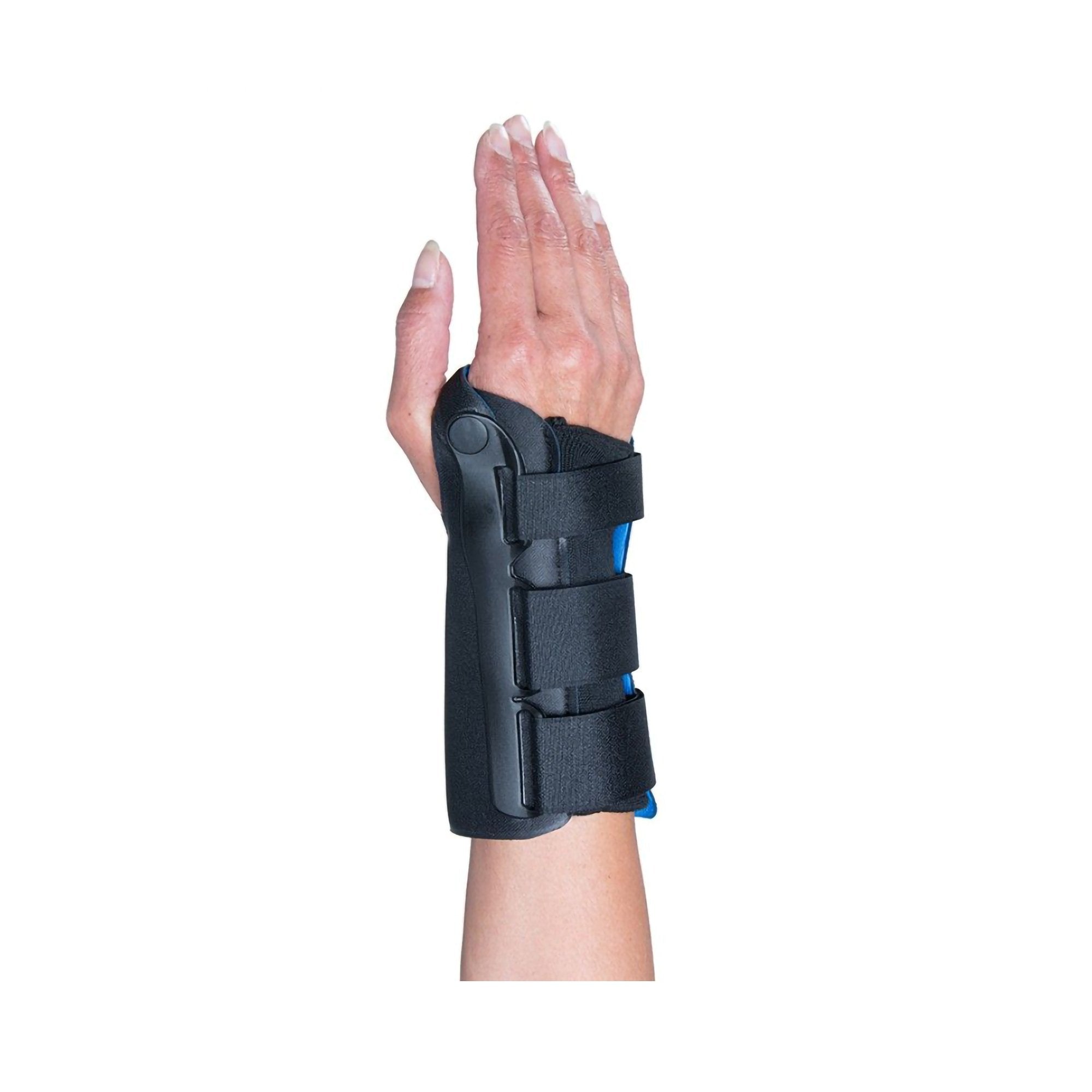 Wrist Brace Ossur Exoform Aluminum / Plastic Right Hand Black Medium