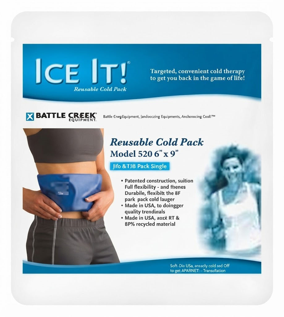 Ice It! ColdComfort Cold Therapy System with Adjustable Wrap