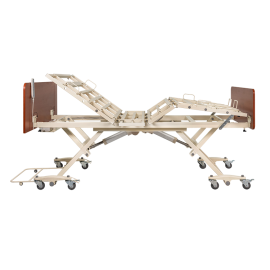 db600 bariatric hd ltc bed w head and foot boards