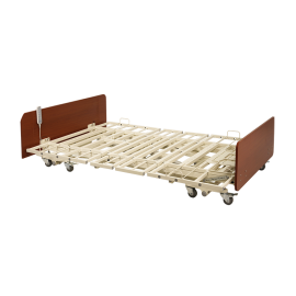 db600 bariatric hd ltc bed w head and foot boards