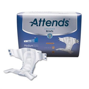 Attends Dermadry Stretch Brief – Soft, Stretchable, and Absorbent Incontinence Underwear for Maximum Comfort and Security
