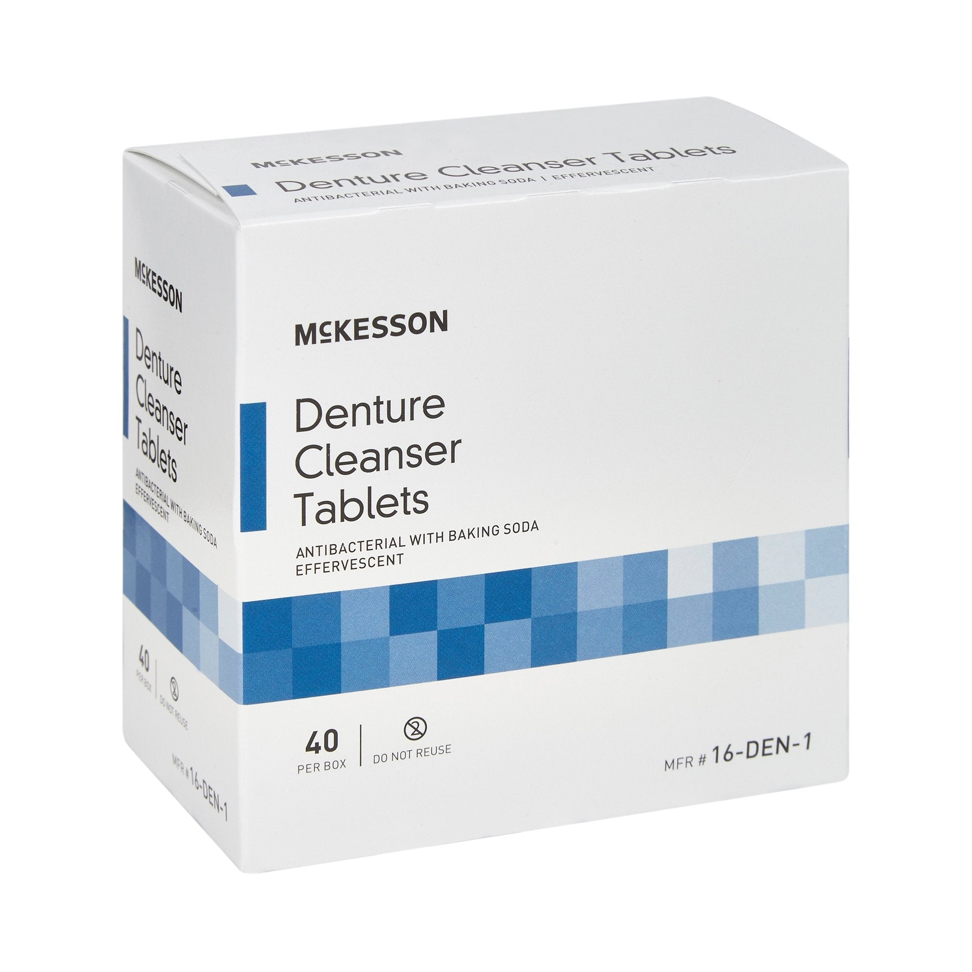 denture cleaner mckesson unflavored packaging type box