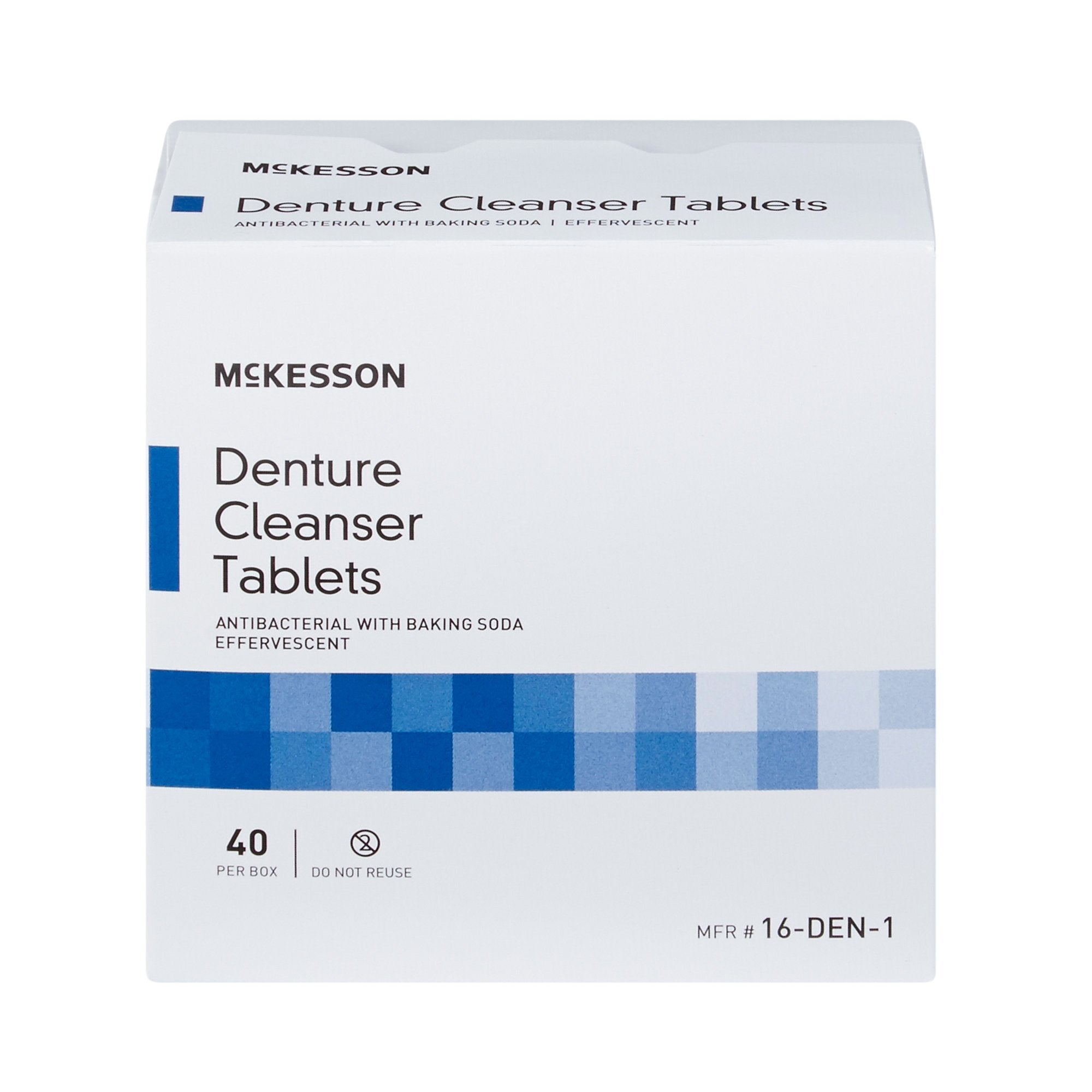 denture cleaner mckesson unflavored packaging type box