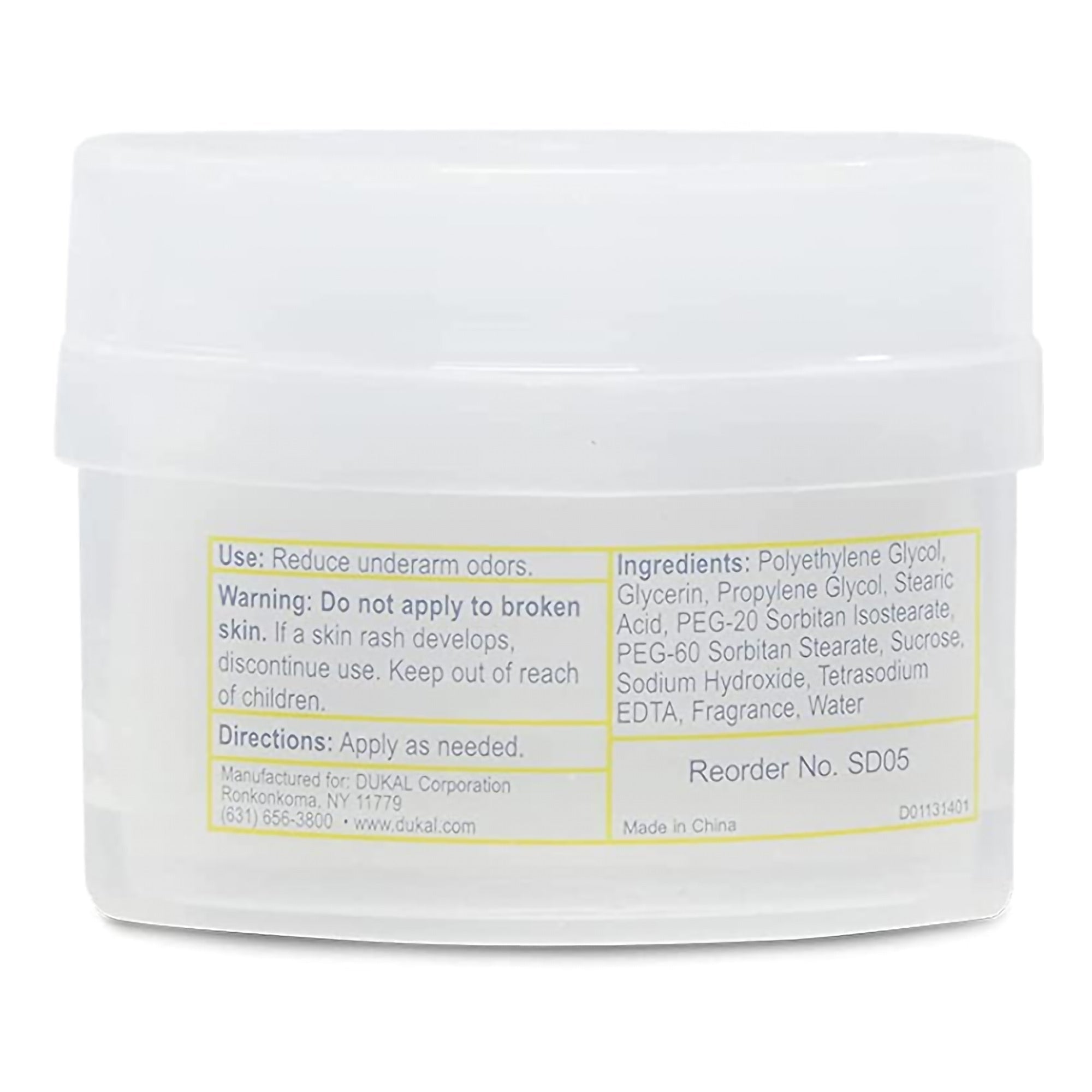 deodorant dawn mist solid 0 5 oz unscented packaging type box