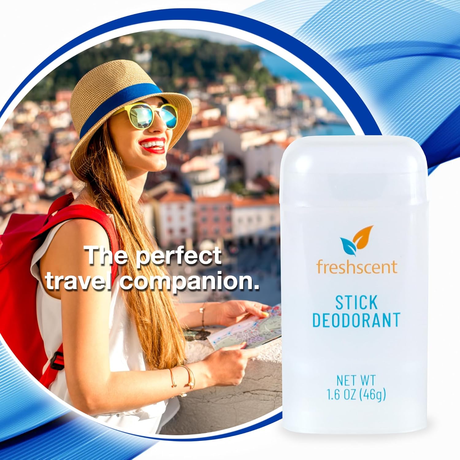 deodorant freshscent solid 1 6 oz scented packaging type case