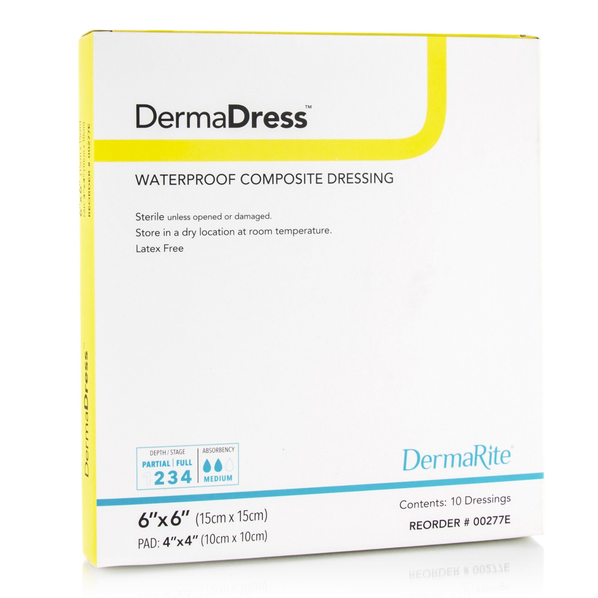 dermadress composite dressing 6 x 6 inch dermadress composite dressing mk727077bx