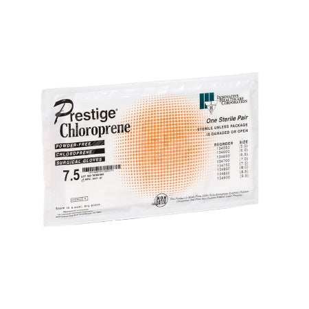 dermassist prestige polyisoprene surgical glove size 7 5 ivory dermassist prestige surgical glove mk812511bx