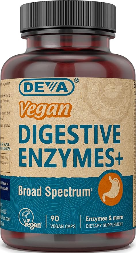 deva vegan digestive support 90 vegan capsules