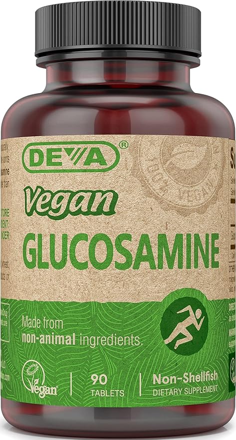 deva vegan vitamins glucosamine msm and cmo 90 tablets