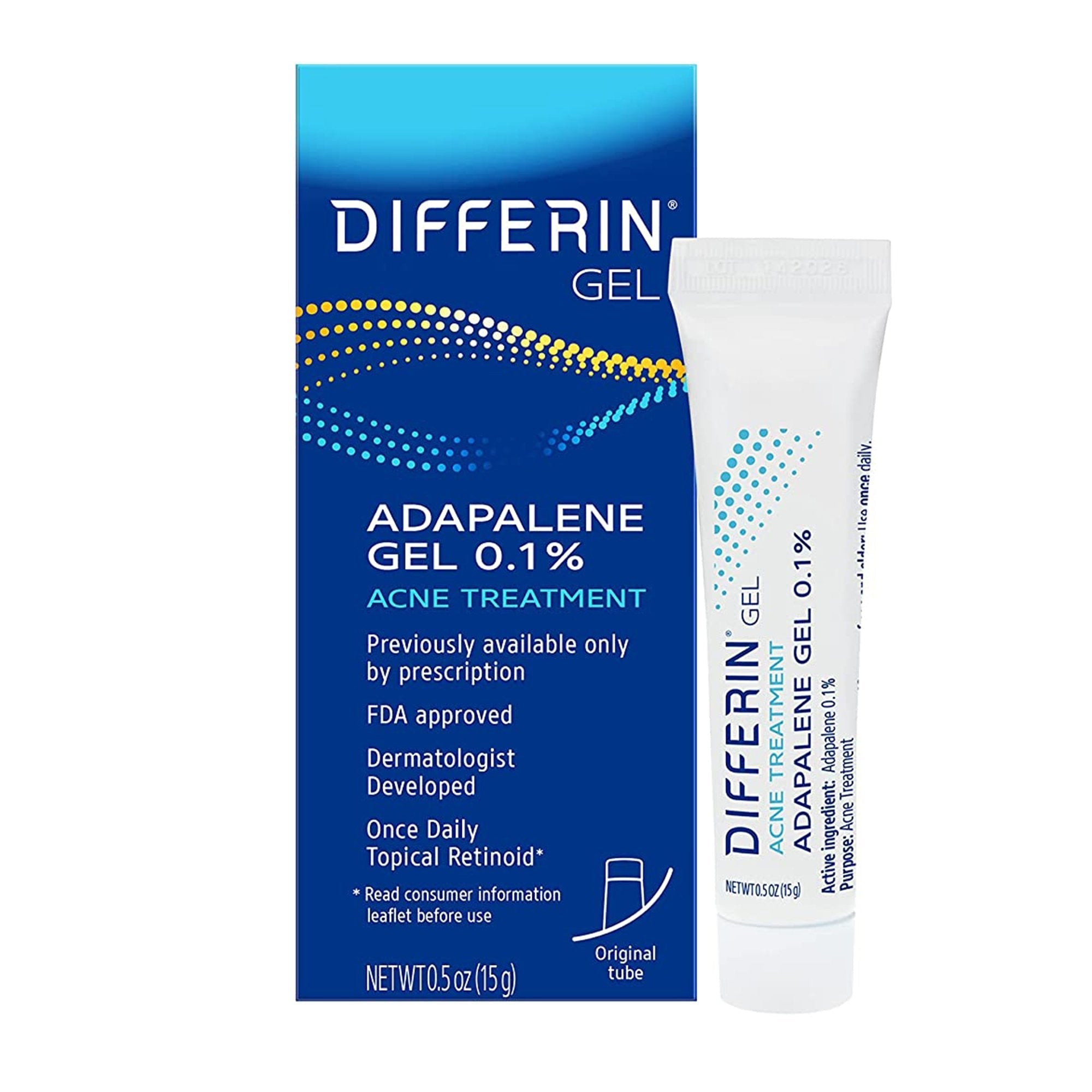 Acne Treatment Differin Gel 15 Gram Gel